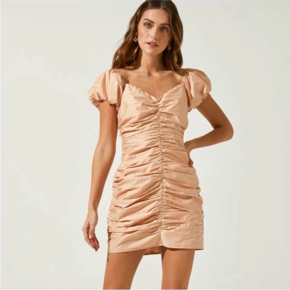 ASTR the Label Tyra Mini Dress in Blush